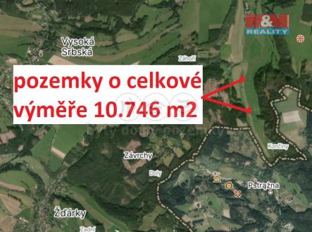 mapa.jpg | Prodej - pozemek, trvalý travní porost, 10 746 m²