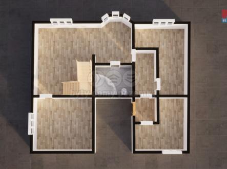 Půdorys 2.patro | Prodej bytu, 5+1, 143 m²