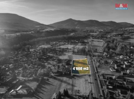 DJI_0004-Edit vyznaceni.jpg | Prodej - pozemek pro bydlení, 4 608 m²