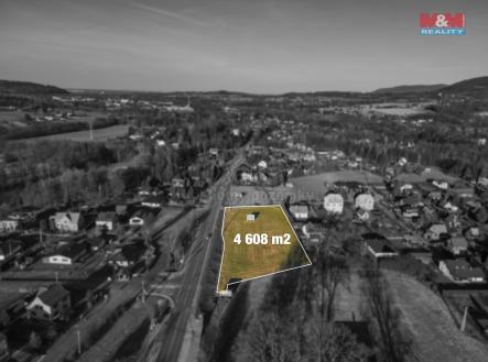 DJI_0065-Edit vyznaceni.jpg | Prodej - pozemek pro bydlení, 4 608 m²