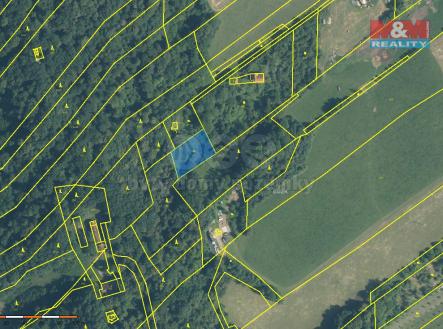 ortofoto.jpg | Prodej - pozemek, zahrada, 1 436 m²