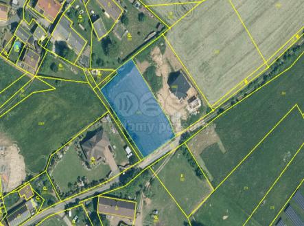 katastrální mapa.jpg | Prodej - pozemek pro bydlení, 1 752 m²