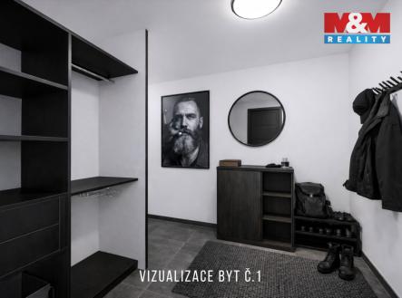 vizualizace byt 1 (3).jpg | Prodej bytu, 2+kk, 63 m²