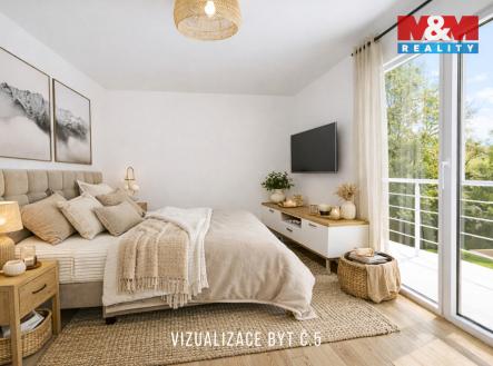 vizualizace byt 5 (1).jpg | Prodej bytu, 2+kk, 58 m²