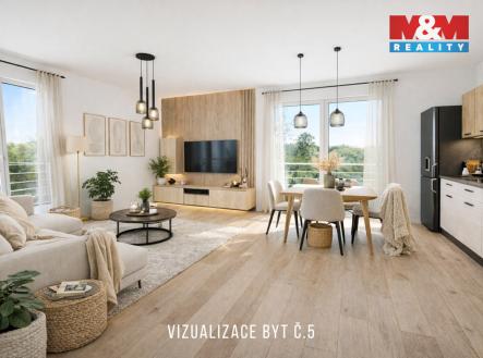 vizualizace byt 5.jpg | Prodej bytu, 2+kk, 58 m²