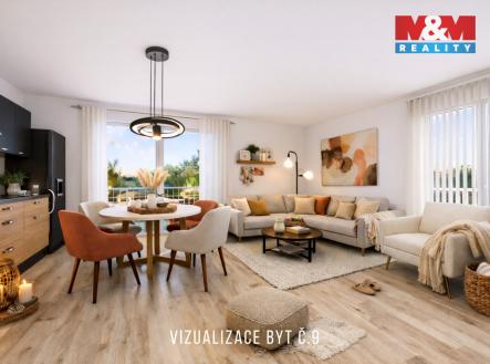 vizualizace byt  9.jpg | Prodej bytu, 3+kk, 73 m²