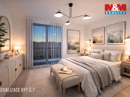 vizualizace byt č.7 (3).jpg | Prodej bytu, 2+kk, 59 m²