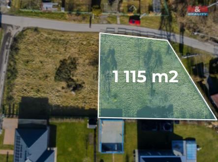 DJI_0017-Edit vyznaceni.jpg | Prodej - pozemek pro bydlení, 1 115 m²