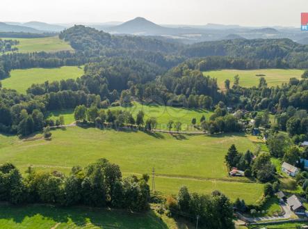 pohled na pozemky | Prodej - pozemek, trvalý travní porost, 126 193 m²