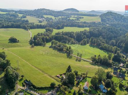 pohled na pozemky | Prodej - pozemek, trvalý travní porost, 126 193 m²