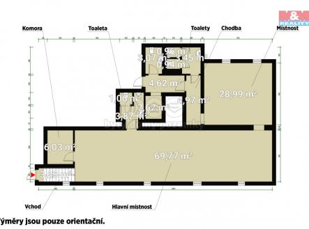 Půdorys.jpg | Pronájem - obchodní prostor, 134 m²