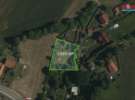 1422m2.jpg | Prodej - pozemek, zahrada, 1 422 m²