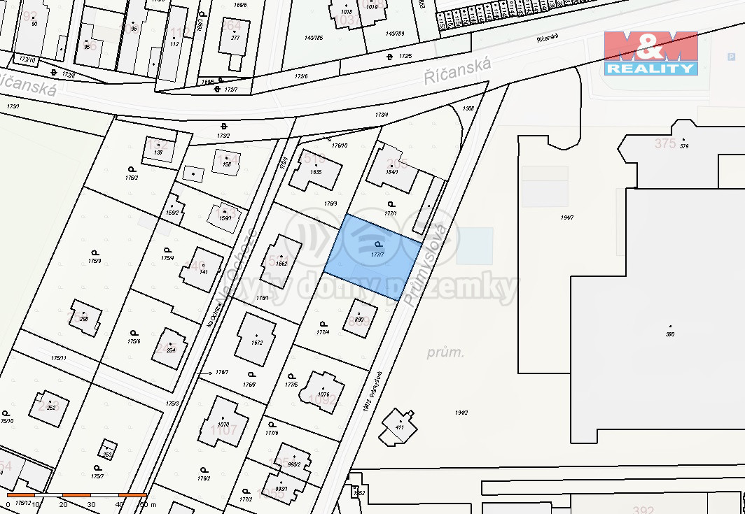 Katastrální mapa