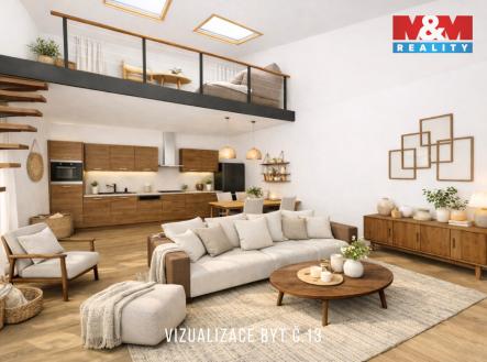 vizualizace byt  13 (1).jpg | Prodej bytu, 3+kk, 79 m²