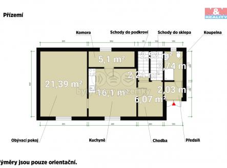 Půdorys.jpg | Prodej - dům/vila, 90 m²