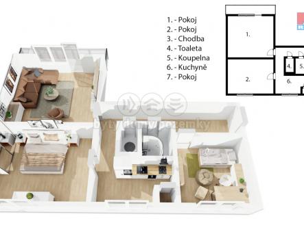 půdorys.jpg | Prodej bytu, 3+1, 76 m²