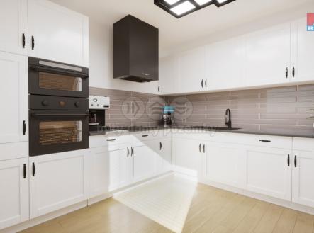 vizualizace | Prodej bytu, 2+1, 54 m²