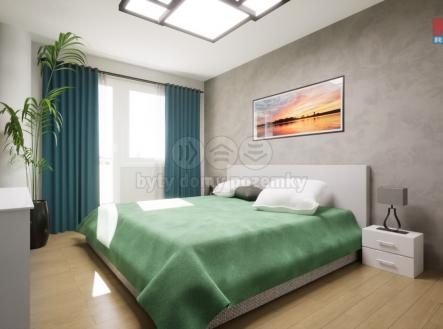 vizualizace | Prodej bytu, 2+1, 54 m²