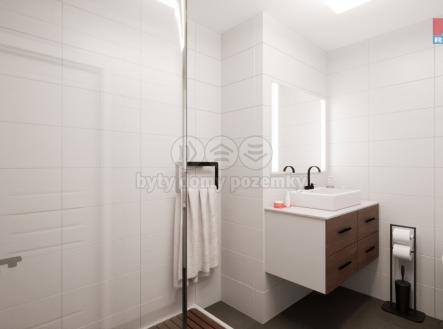 vizualizace | Prodej bytu, 2+1, 54 m²