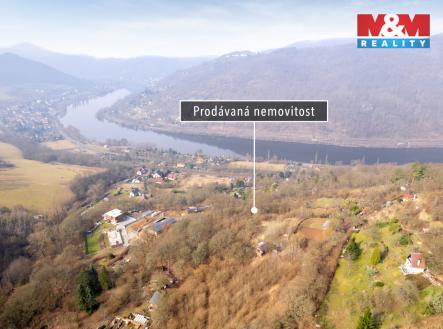 Pohled na prodávaný pozemek | Prodej - pozemek pro bydlení, 2 455 m²