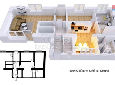 Půdorys | Prodej - dům/vila, 102 m²