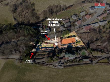 15 s přípojkami.jpg | Prodej - pozemek pro bydlení, 3 676 m²