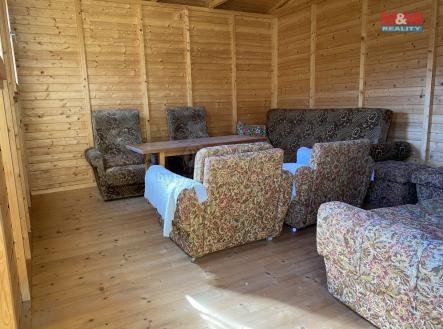 Chatka - odpočinková místnost | Prodej - pozemek, zahrada, 381 m²