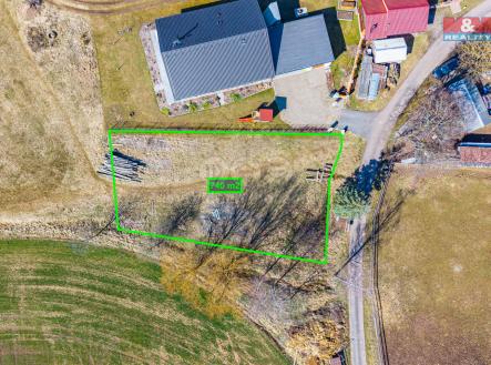 Prodej pozemku k bydlení, 740 m², Nová Ves u Chýnova | Prodej - pozemek pro bydlení, 740 m²