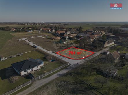 Fotografie z dronu | Prodej - pozemek pro bydlení, 791 m²