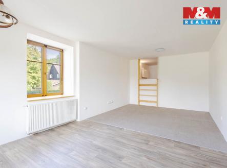 kuchyň a obývací pokoj | Pronájem bytu, 1+1, 35 m²