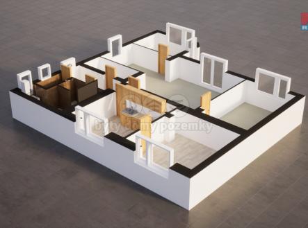 půdorys | Prodej - dům/vila, 119 m²