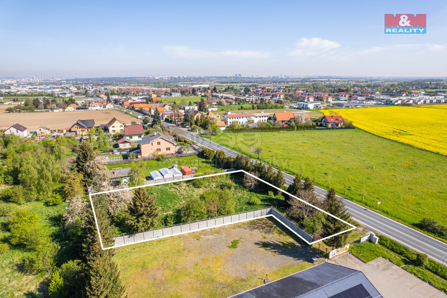 Prodej pozemku k bydlení, 1906 m², Jesenice, ul. Budějovická