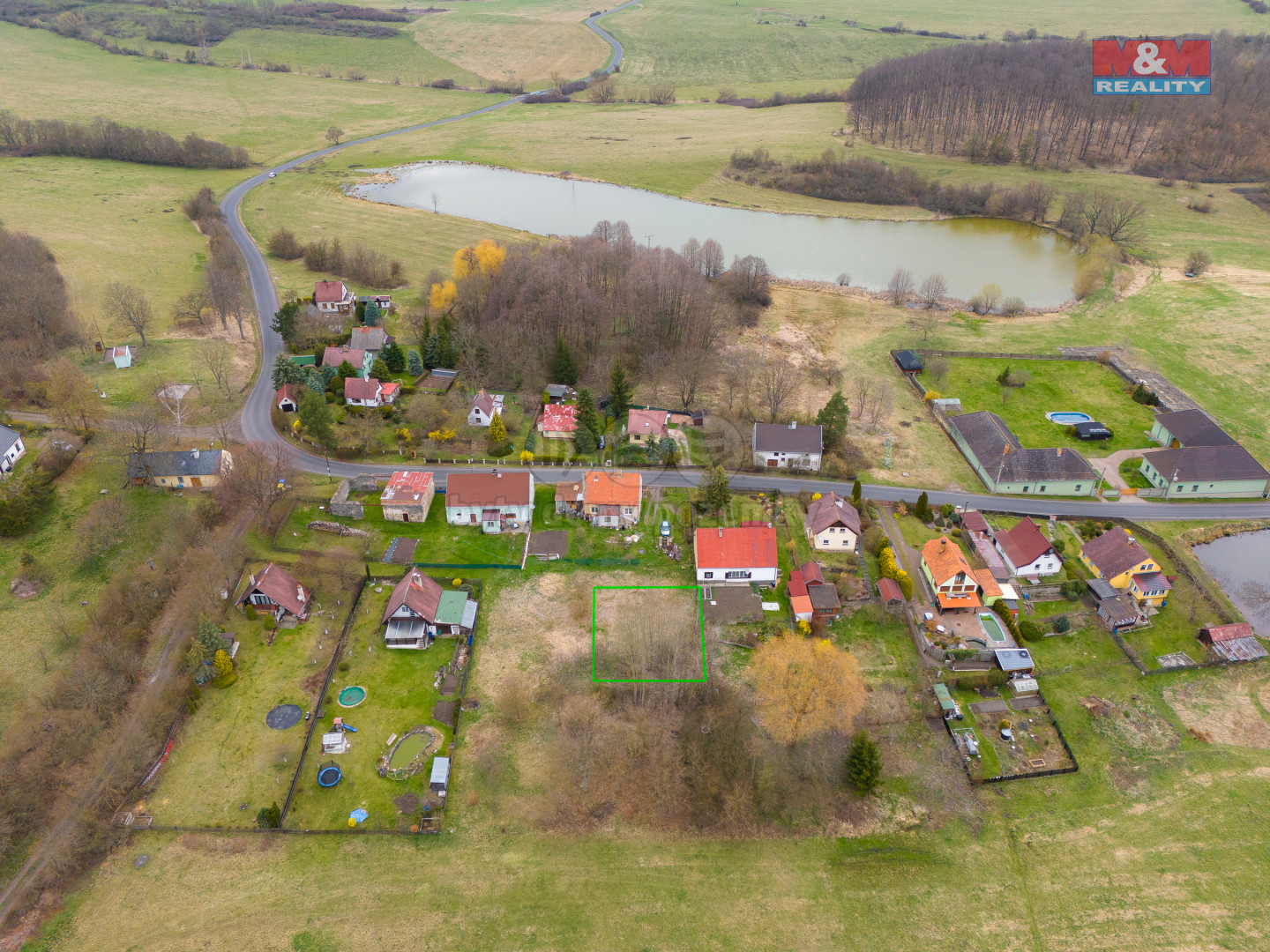 označený pozemek