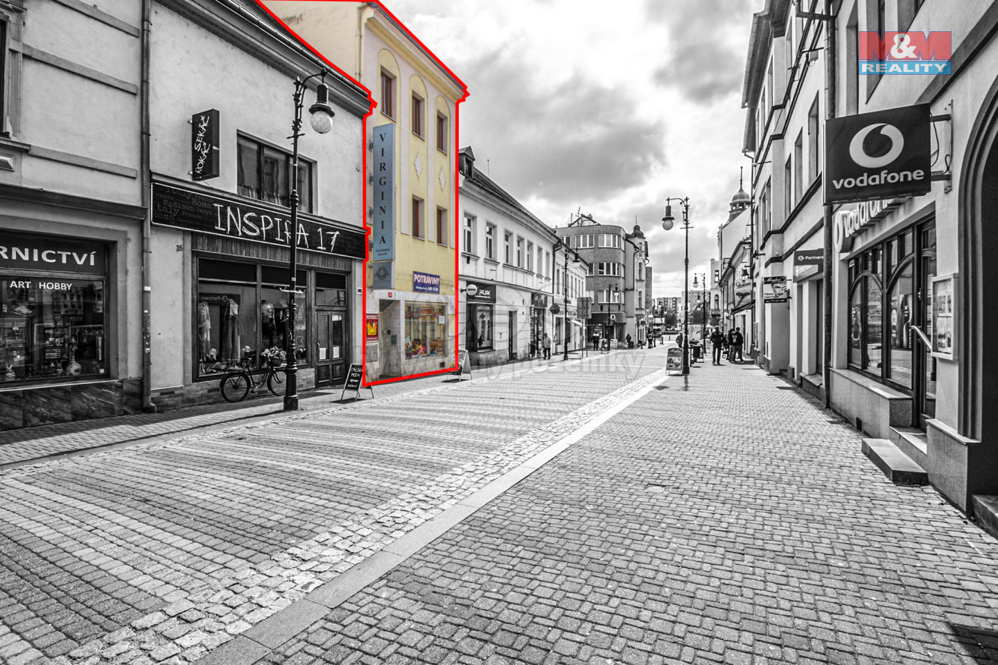 pohled na dům 