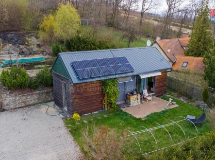 pohled na chatu | Prodej - chata/rekreační objekt, 40 m²