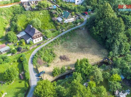 pohled na zahradu  | Prodej - pozemek, zahrada, 1 236 m²