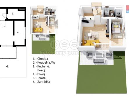 Půdorys__.jpg | Prodej bytu, 1+kk, 30 m²