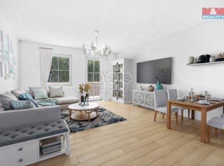 Obývák | Prodej bytu, 2+kk, 57 m²