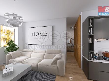 【System Auto-save】Untitled_Living Room-28.jpeg | Prodej bytu, 2+kk, 51 m²
