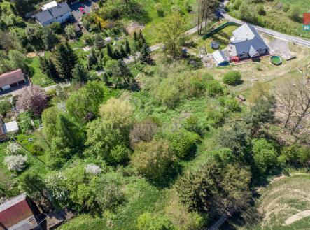 pohled na pozemek | Prodej - pozemek pro bydlení, 1 345 m²