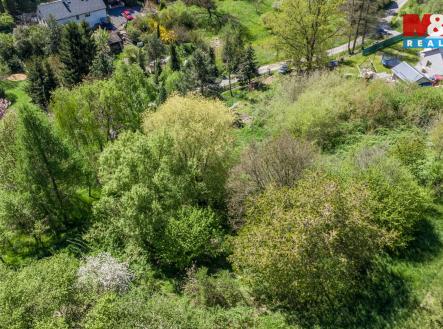 pohled na pozemek | Prodej - pozemek pro bydlení, 1 345 m²