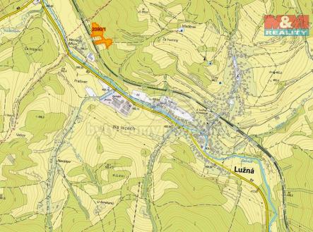 mapka | Prodej - pozemek, les, 11 283 m²