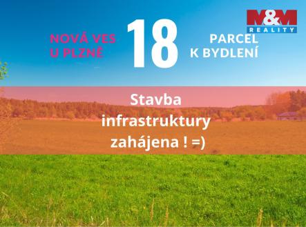 Stavba infrastruktury zahájena.jpg | Prodej - pozemek pro bydlení, 993 m²