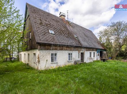 Pohled ze zahrady | Prodej - chata/rekreační objekt, 250 m²