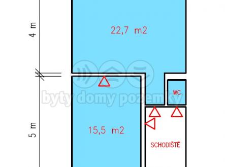 Půdorys 1.NP.jpg | Pronájem - kanceláře, 135 m²