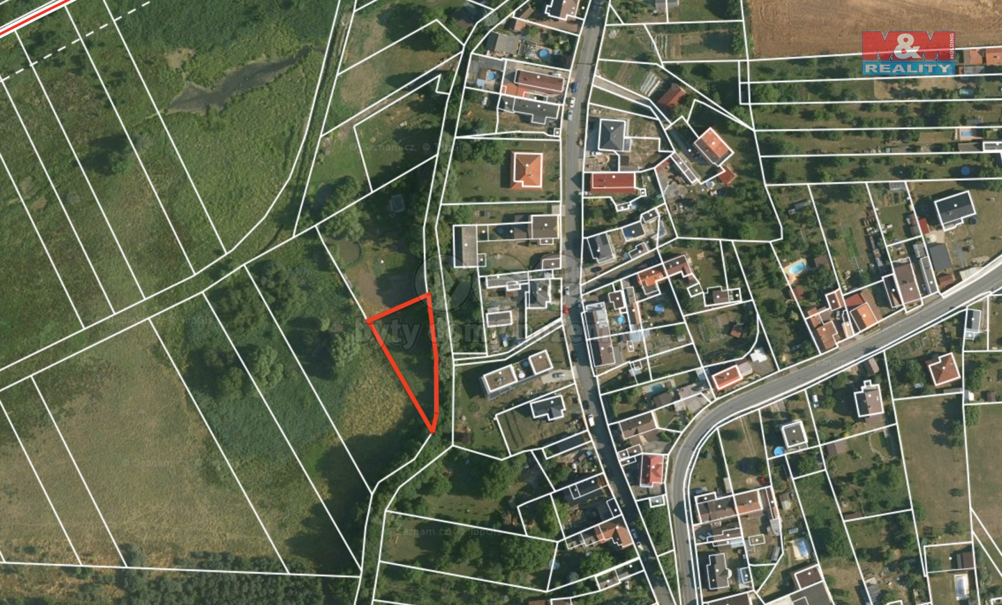 Vyznačený pozemek