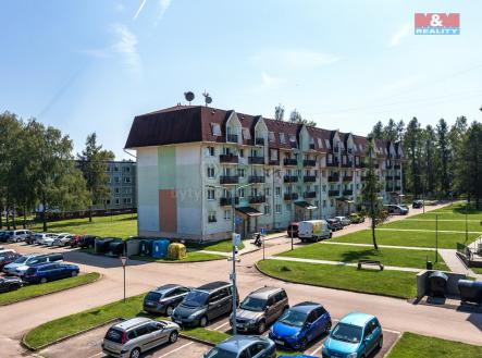 pohled na dům | Pronájem bytu, 2+1, 46 m²