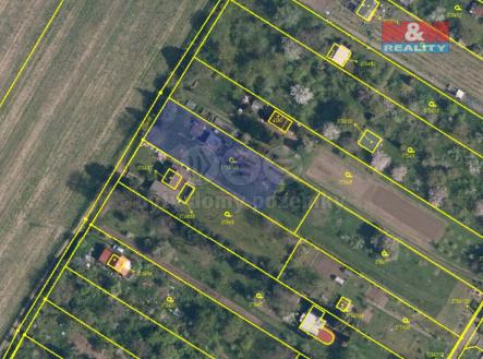 budoucí rozdělení 1200m2.jpg | Prodej - pozemek, zahrada, 1 200 m²