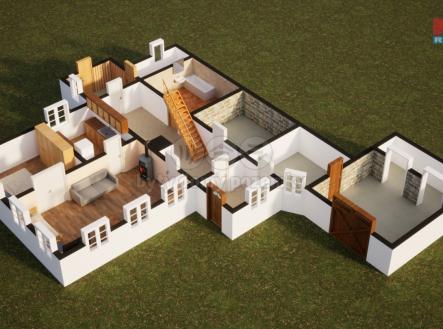 Půdorys I.NP | Prodej - dům/vila, 115 m²