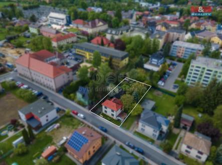 DJI_0542-Enhanced-NR-Edit vyznaceni.jpg | Prodej - pozemek pro bydlení, 1 053 m²